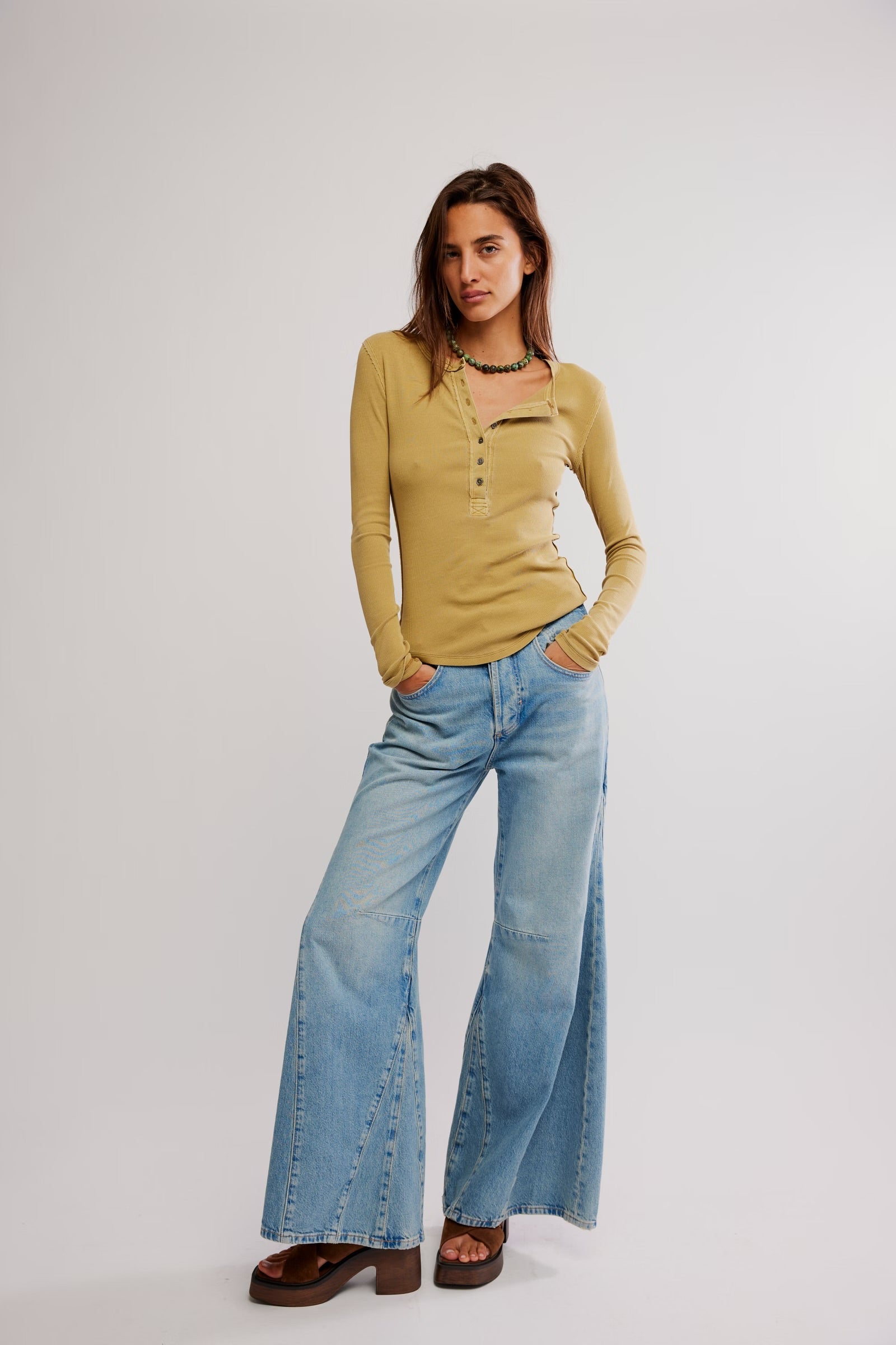 Free People We The Free Jamie Henley/Dried Tobacco