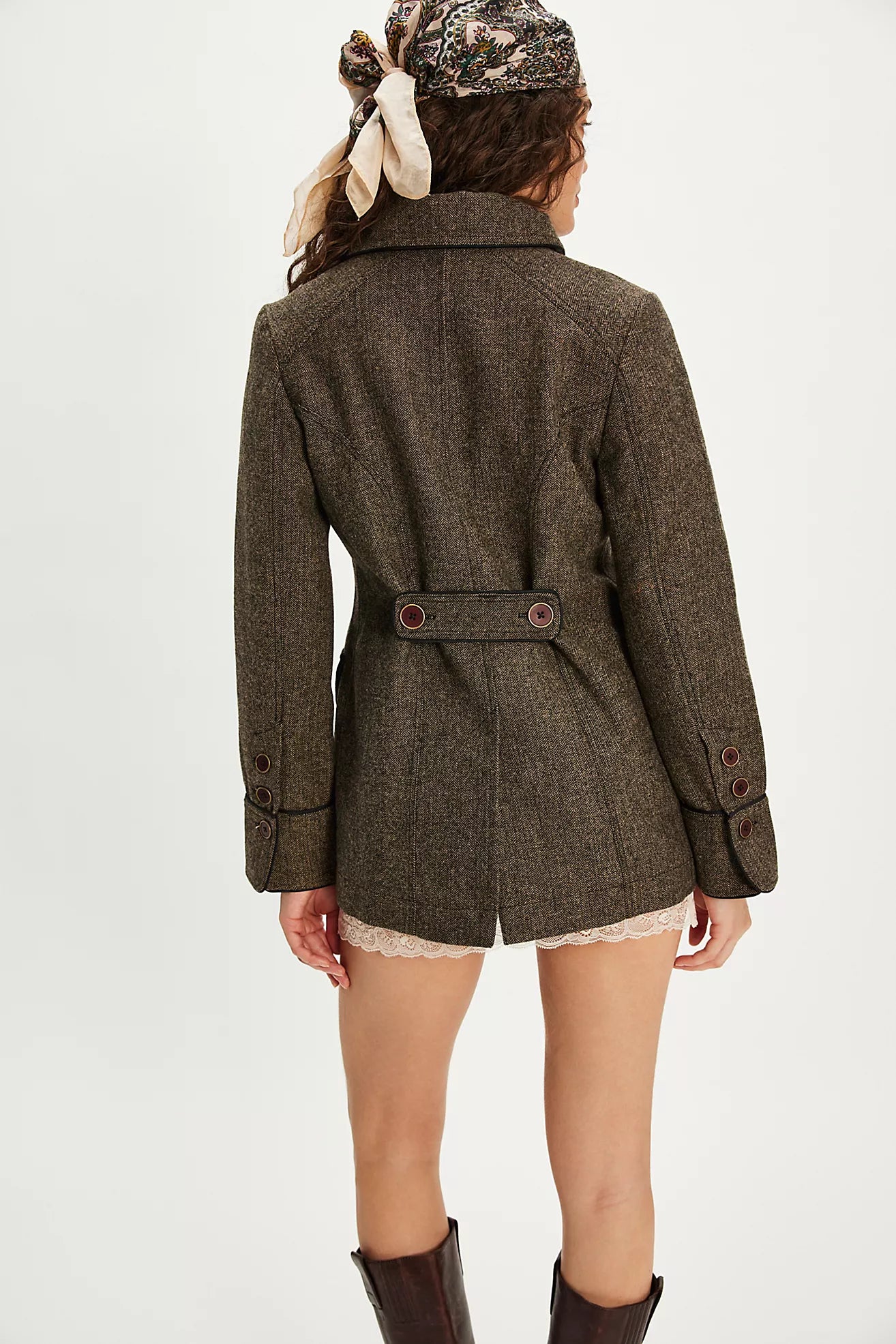 Free People Renaux Officer/ espresso