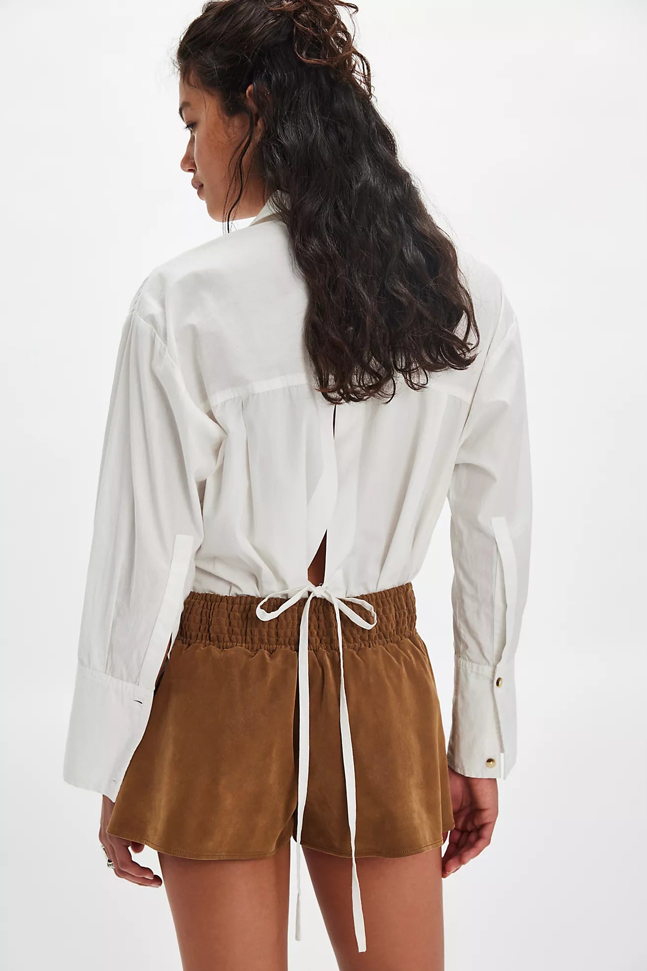 Free People We The Free Paradise Found SuedeSkort/Caramel Cafe