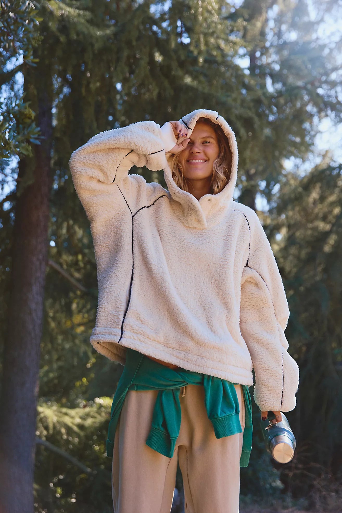 Free People Free Flow Fleece/Birch Tree