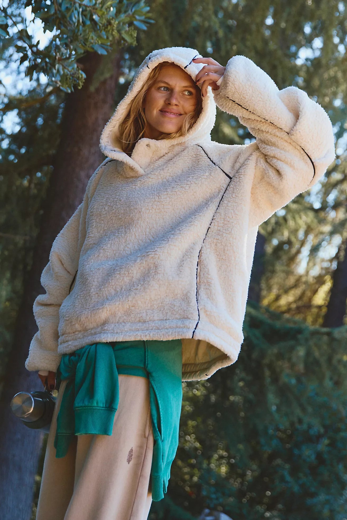 Free People Free Flow Fleece/Birch Tree