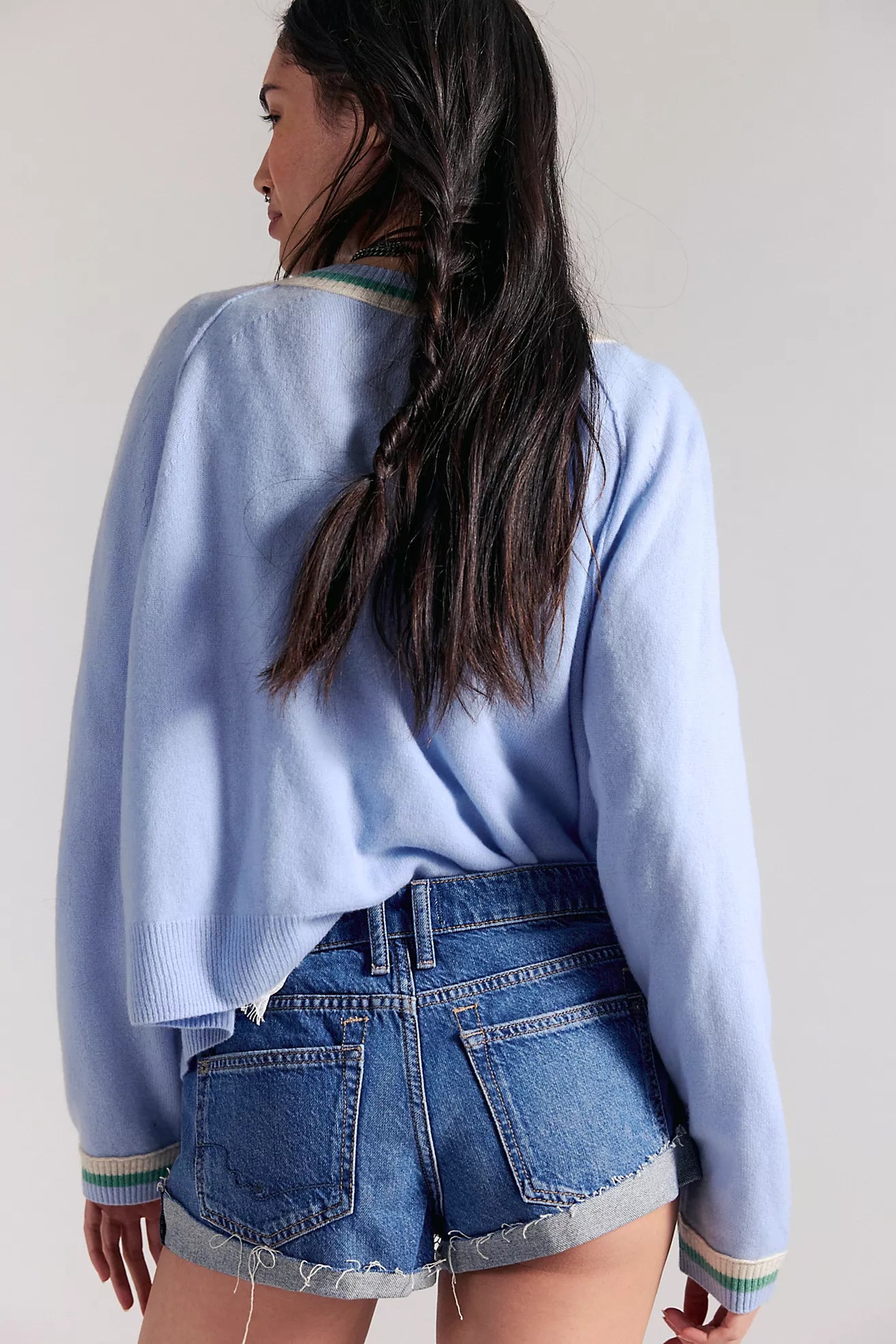 Free People We The Free Cali Cuffed Shorties /Mulholland