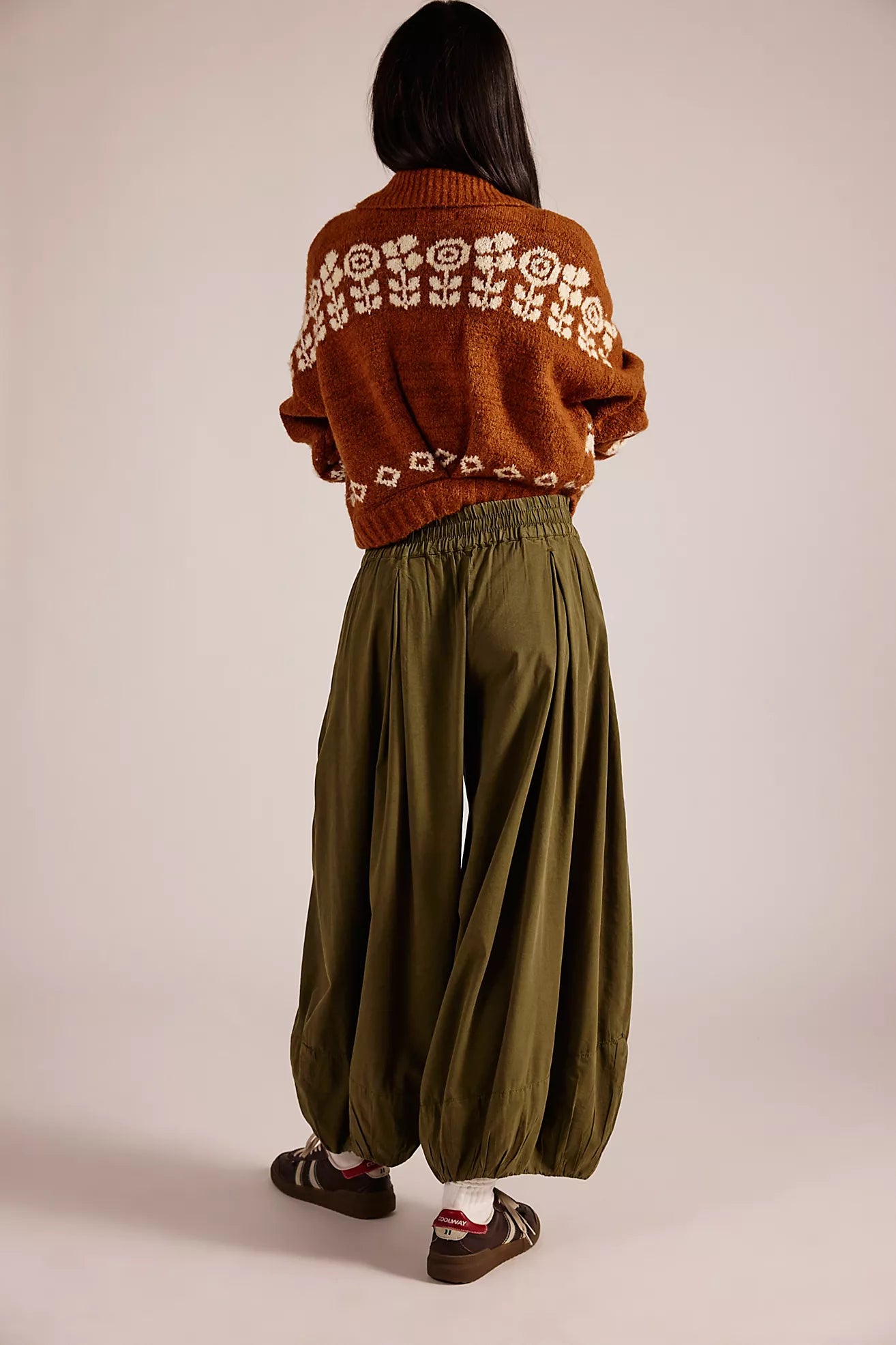 Free People Free People Moonflower Balloon Pants/Sage